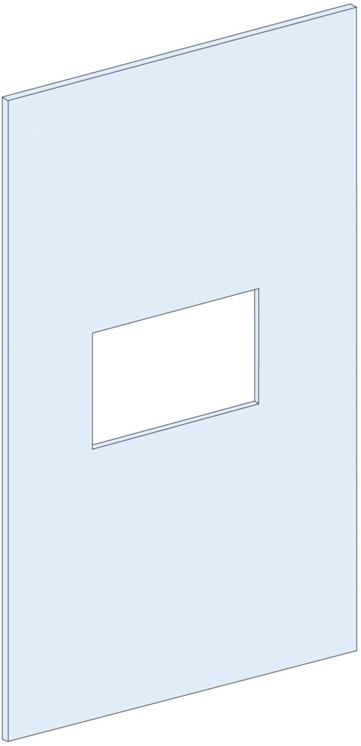 Schneider Electric PrismaSeT-G, Frontplatte, ComPacT NSX/NSX Vigi400-630,Kipphebel,Festeinbau,vertikal,Breite=300mm,Höhe=8Module