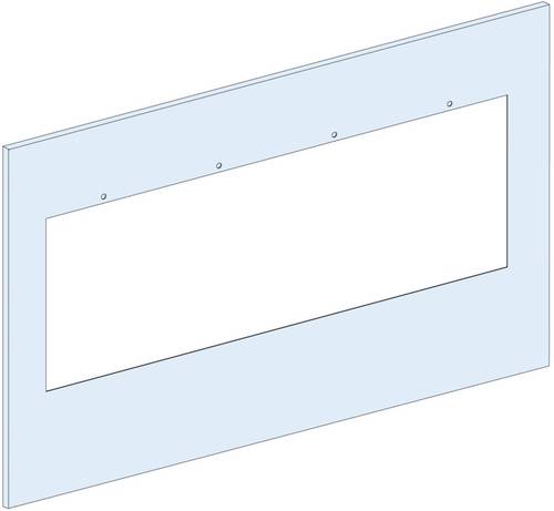 PrismaSeT-P, Frontplatte, 5x FuPacT ISFT100 3polig auf Montageplatte,vertikal,Breite=650mm,Höhe=6Module Schneider Electric