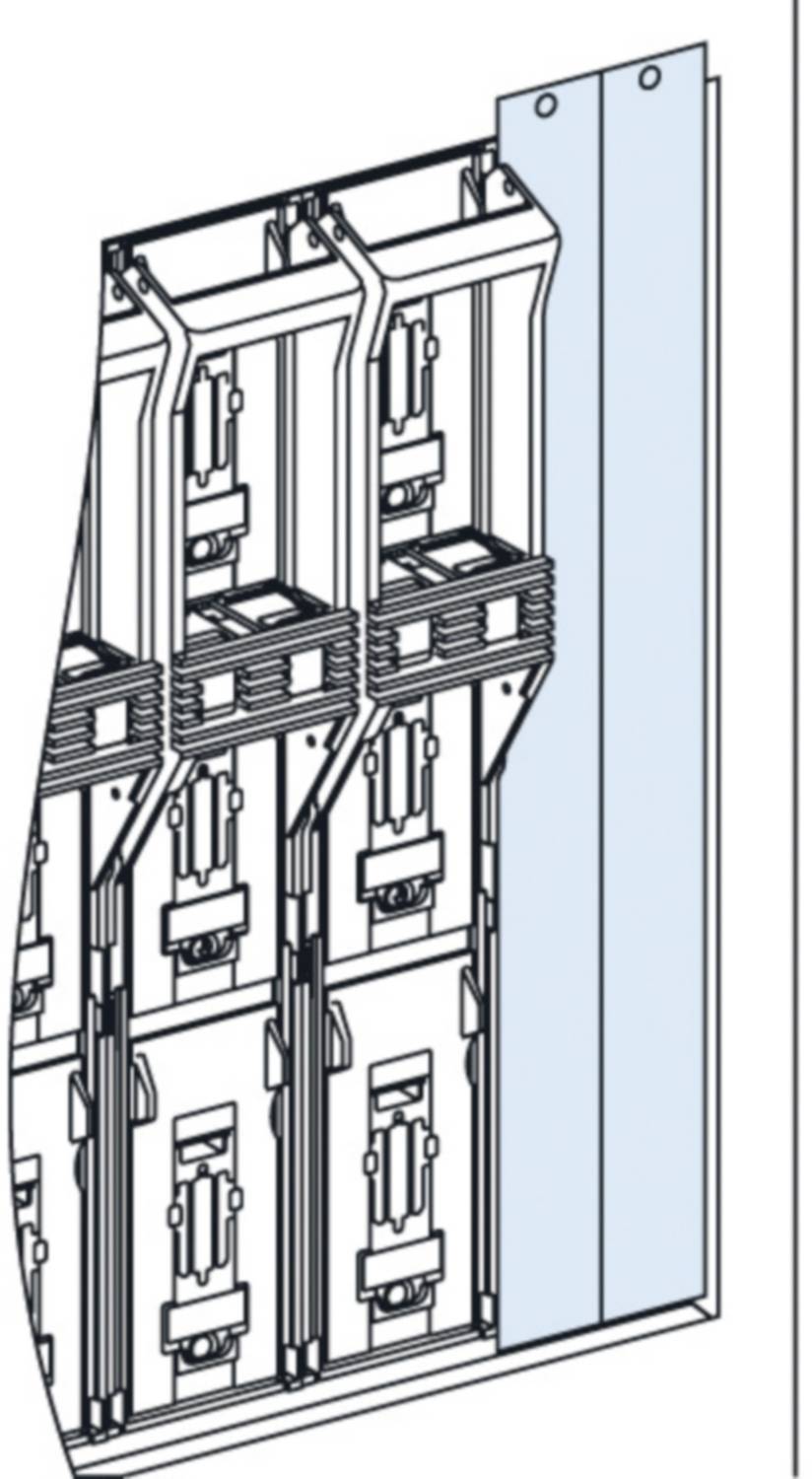 Schneider Electric Abdeckplatte PrismaSeT-P LVS03740