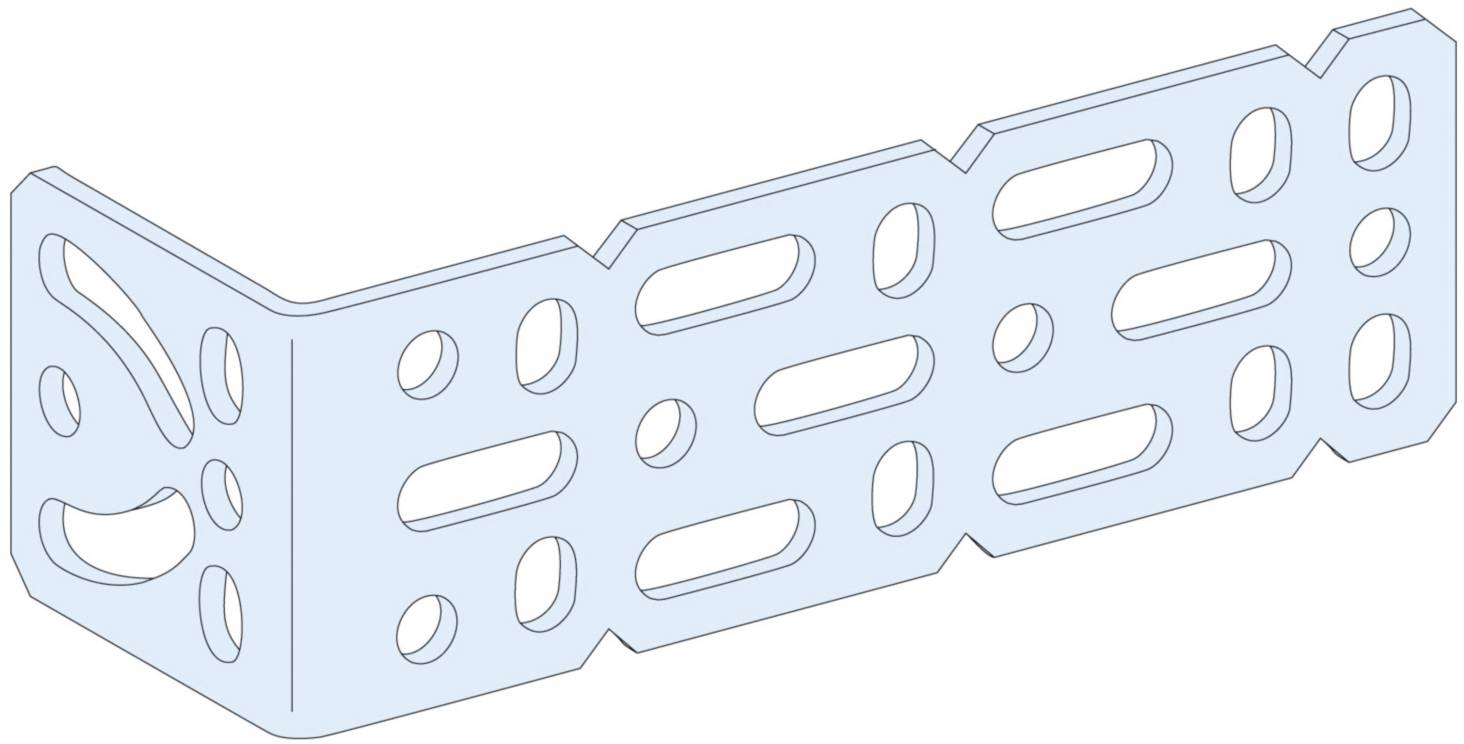 Schneider Electric PrismaSeT-P, Montagewinkel, universal,(2Stück) Inhalt