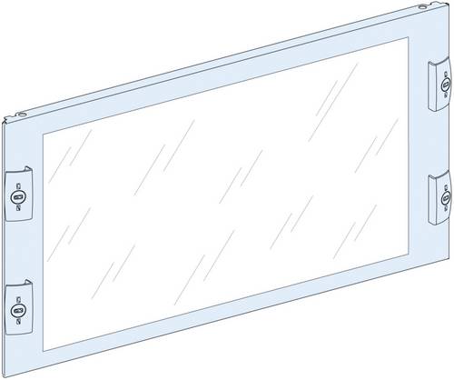 Schneider Electric PrismaSeT-P, Frontplatte, mit Sichtfenster,Breite=650mm,Höhe=9Module Inhalt: 1 S