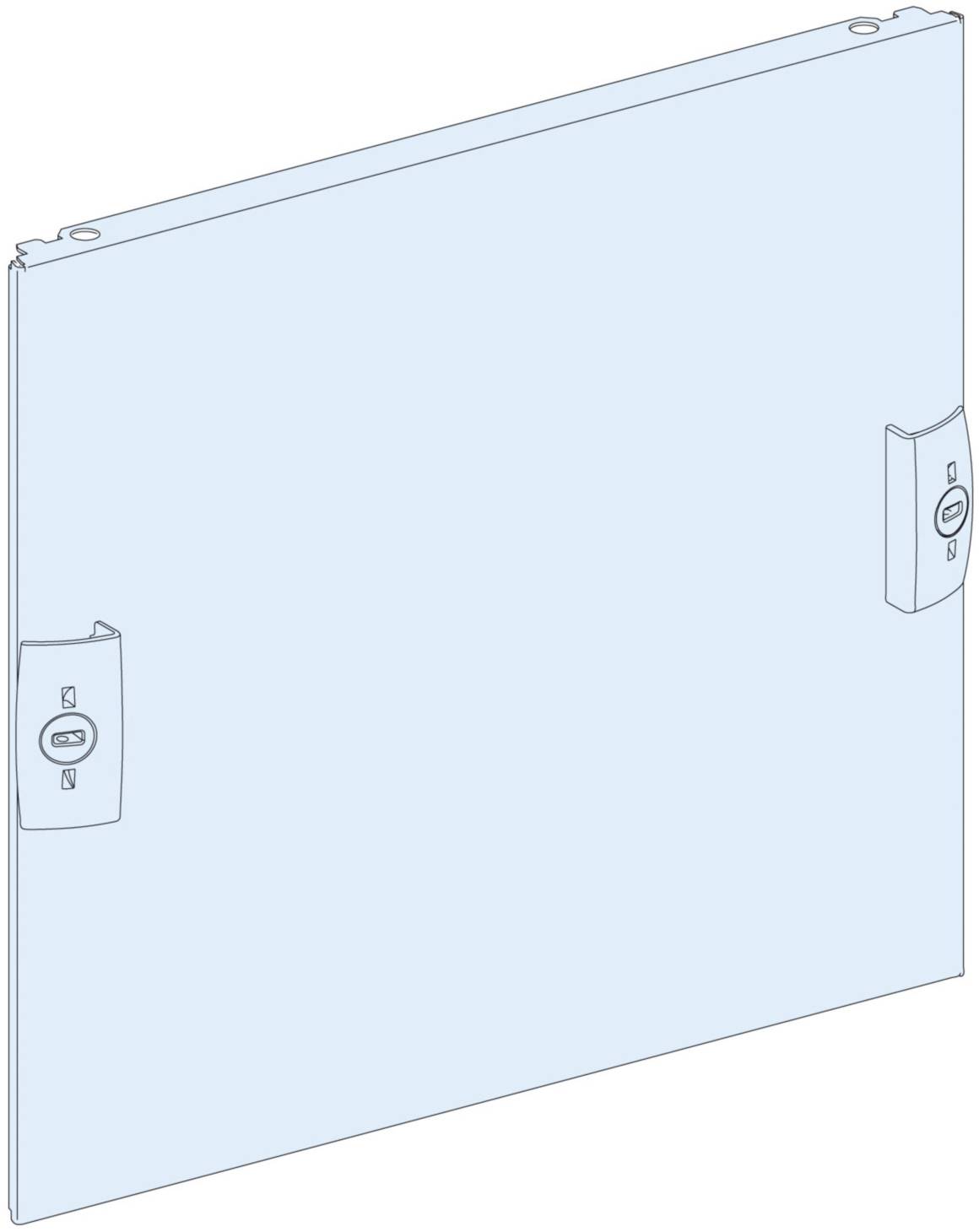 Schneider Electric PrismaSeT-P, Frontplatte, ohne Ausschnitt,Breite=400mm,Höhe=1Modul Inhalt