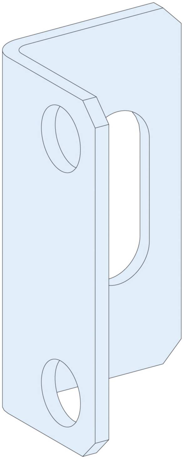 Schneider Electric PrismaSeT-P, Befestigungswinkel, universal,(6Stück) Inhalt: 1 St.