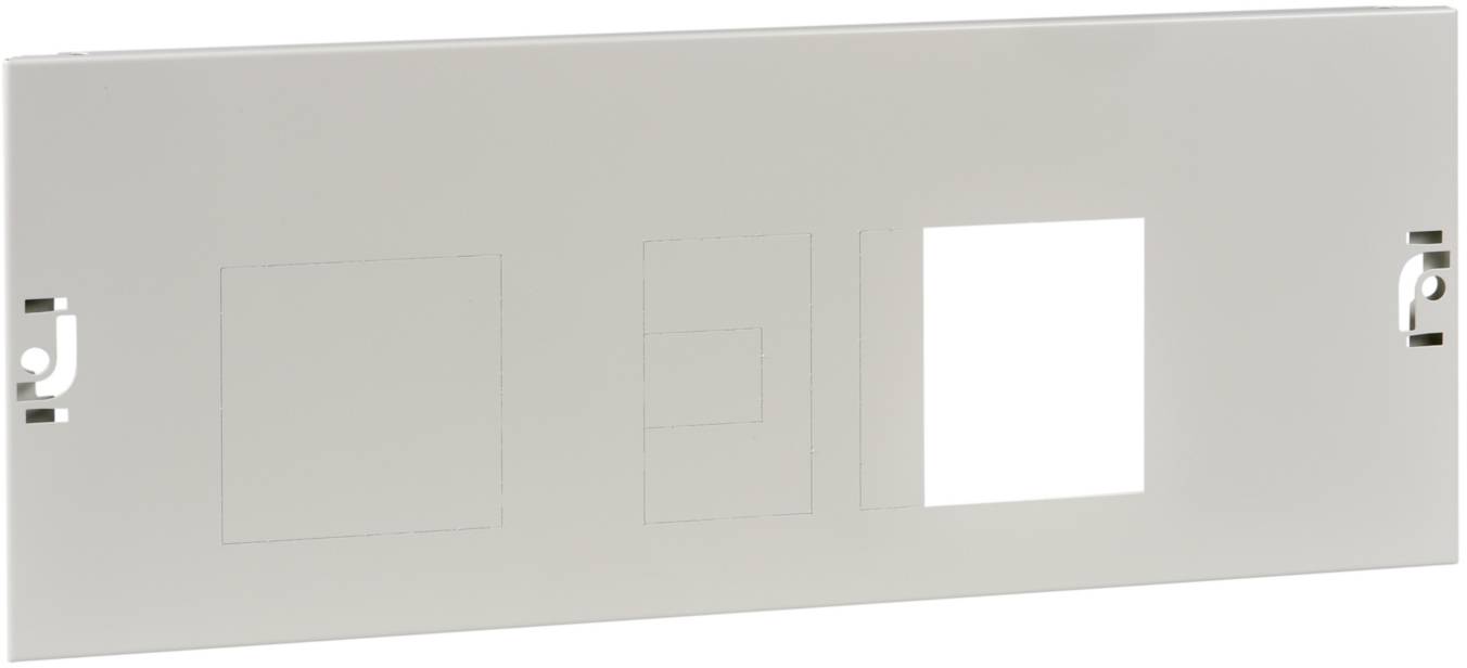 Schneider Electric PrismaSeT-P, Frontplatte, ComPacT NSX/NSX Vigi100-250 4polig,horizontal,Breite=650mm,Höhe=4Module Inhalt: 1St.