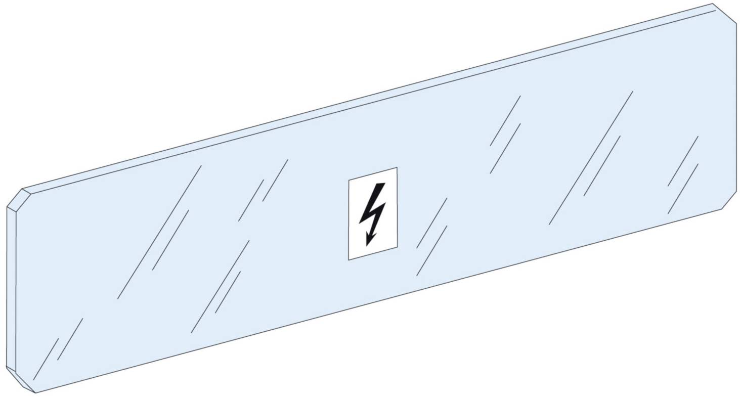 Schneider Electric PrismaSeT-P, Linergy BS, Abdeckung, für Schieneneinspeisung,400A,Höhe=100mm Inhalt: 1St.
