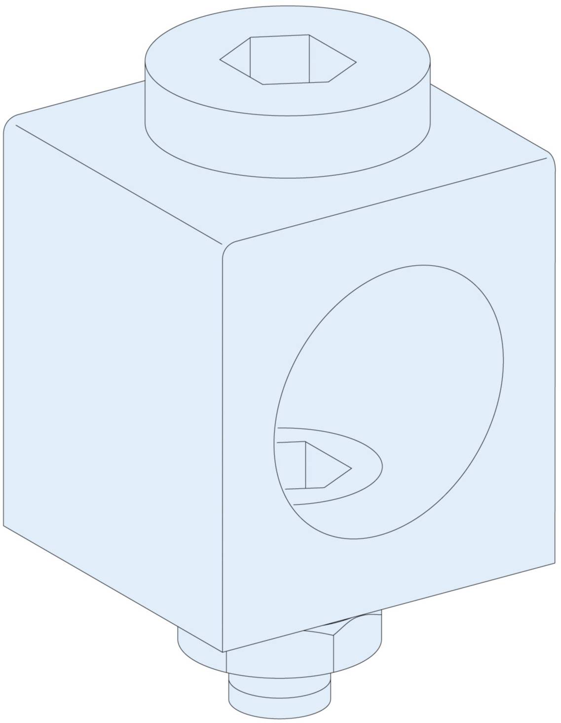 Schneider Electric PrismaSeT-P, Linergy BS, Anschlussklemme, 250A,für Kabel 16-185mm²,(4Stück) Inhalt: 1St.