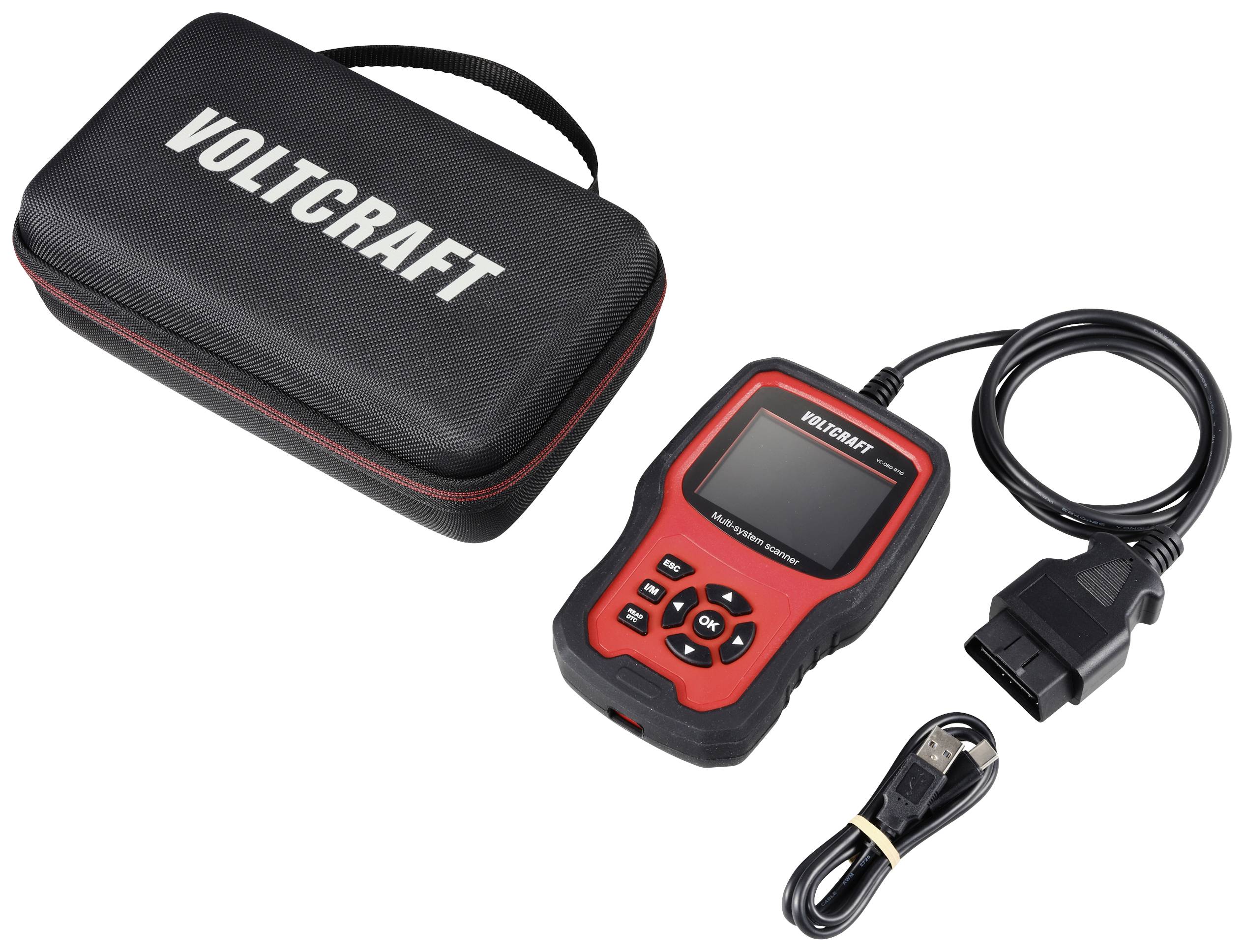 VOLTCRAFT VC-OBD-9710 OBD II Diagnosetool VC-14616100