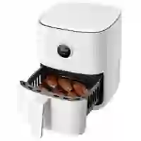 Xiaomi Heißluft-Fritteuse 3.5 l App steuerbar, Timerfunktion, mit manueller Temperatureinstellung, mit Display, spülmaschinenfest Weiß Xiaomi Heißluft-Fritteuse 3.5 l App steuerbar, Timerfunktion, mit manueller Temperatureinstellung, mit Display, spülmaschinenfest Weiß