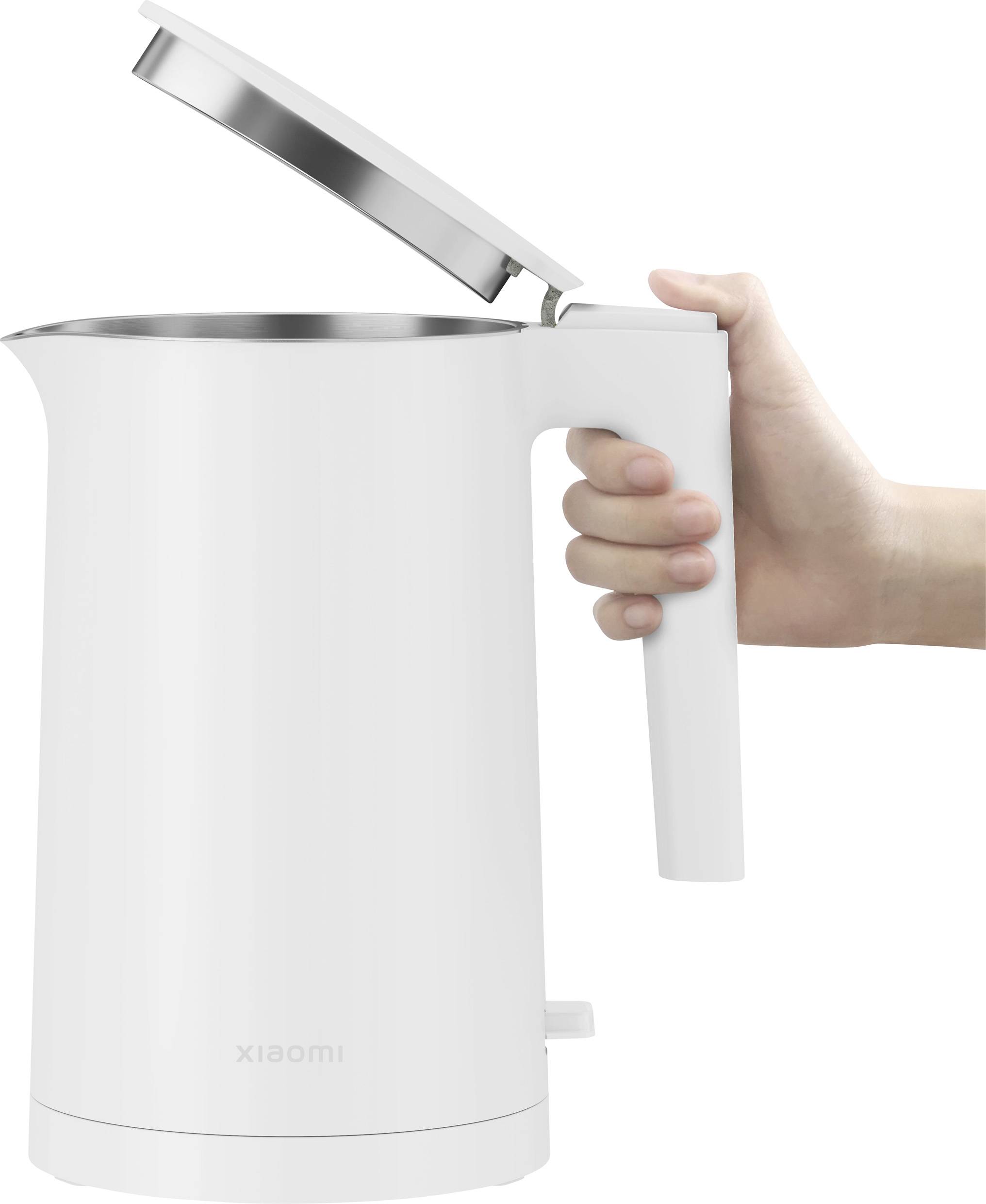 Xiaomi Wasserkocher schnurlos, BPA-frei Weiß Fassungsvermögen: 1.7l