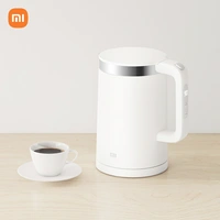 Xiaomi Wasserkocher schnurlos, mit Display, Temperaturvorwahl, App steuerbar Weiß Fassungsvermögen: 1.5l Xiaomi Wasserkocher schnurlos, mit Display, Temperaturvorwahl, App steuerbar Weiß Fassungsvermögen: 1.5l
