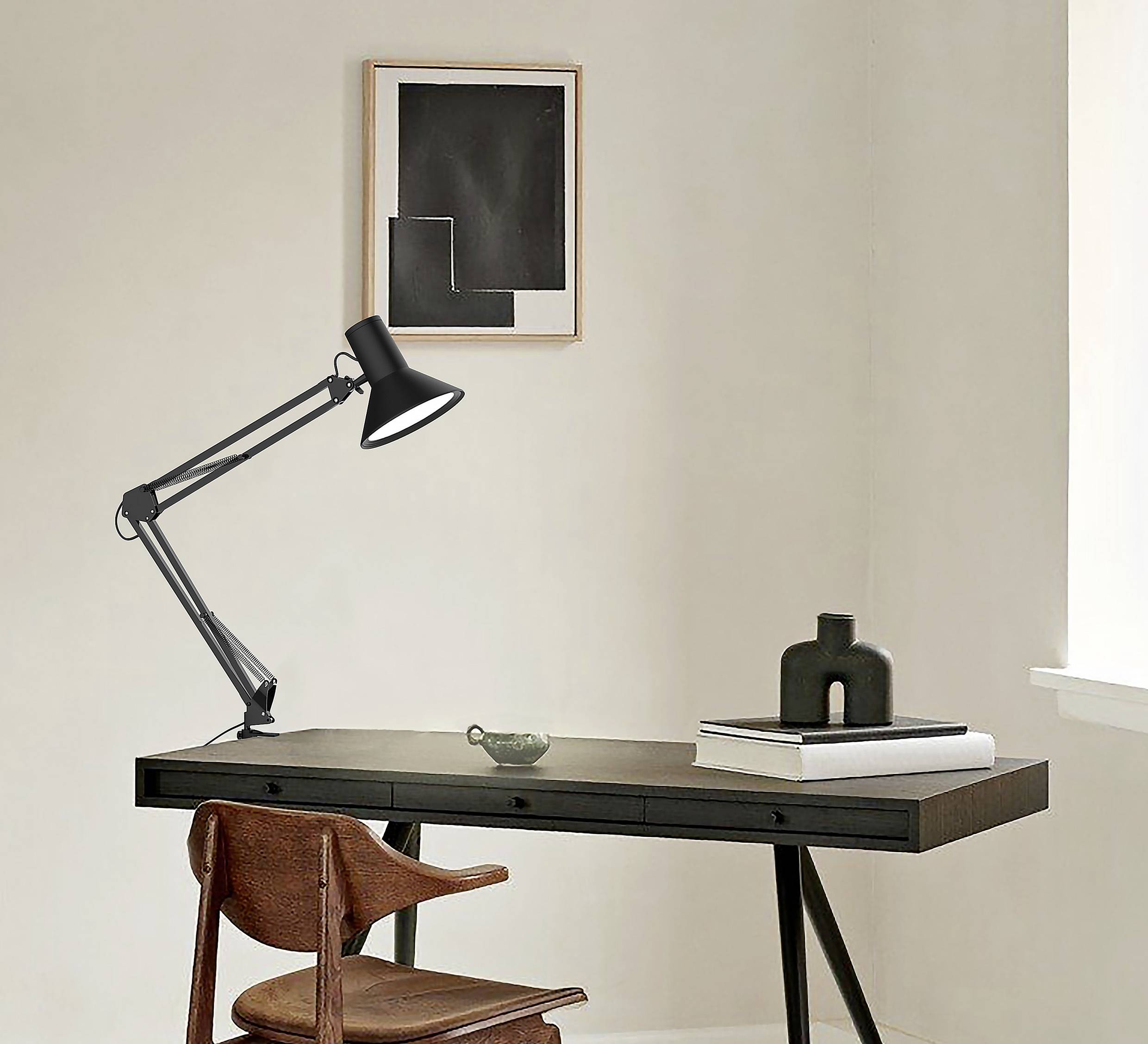 Renkforce RF-5846468 LED-Klemmleuchte 9W Schwarz