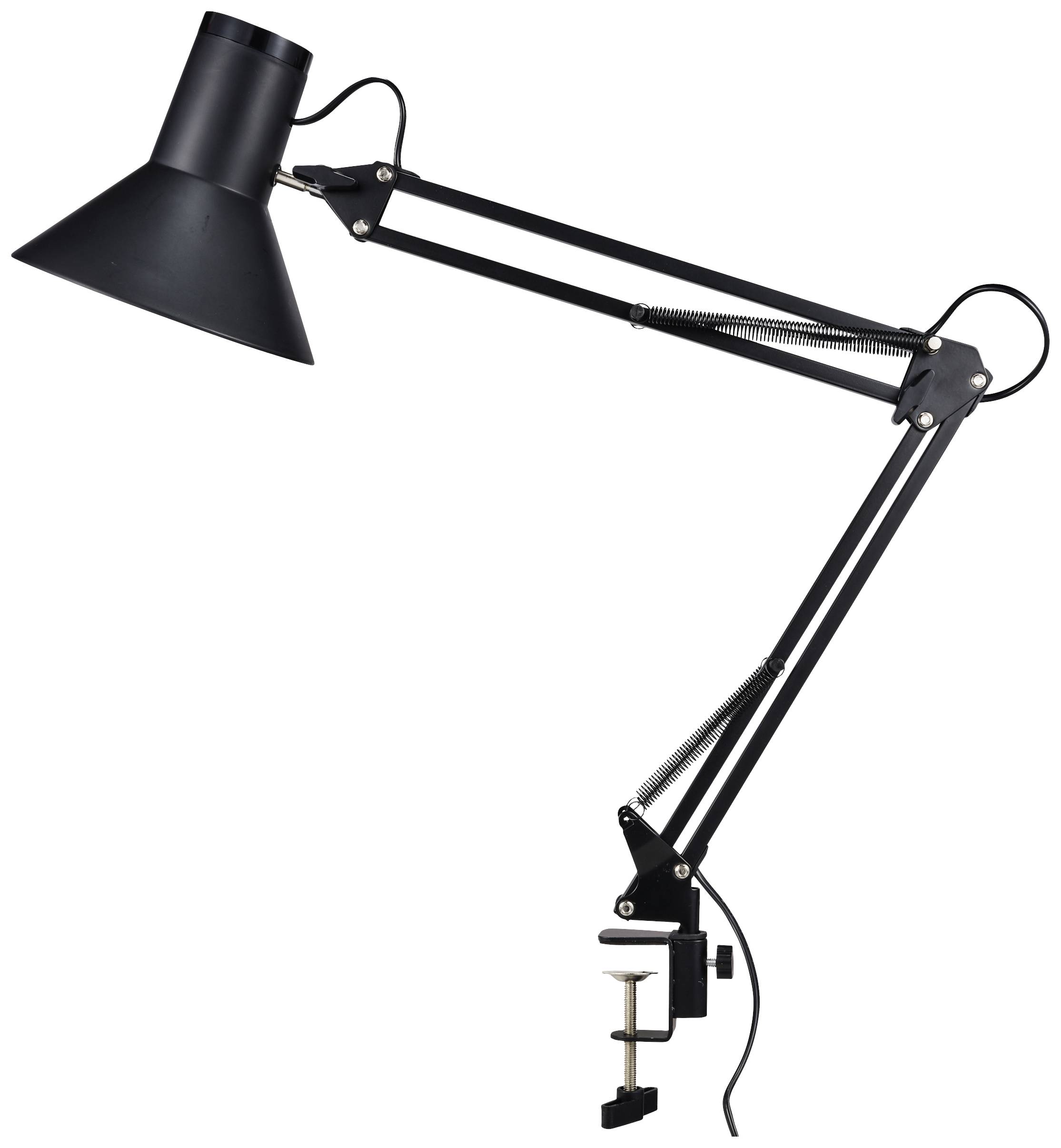 Renkforce RF-5846468 LED-Klemmleuchte 9W Schwarz