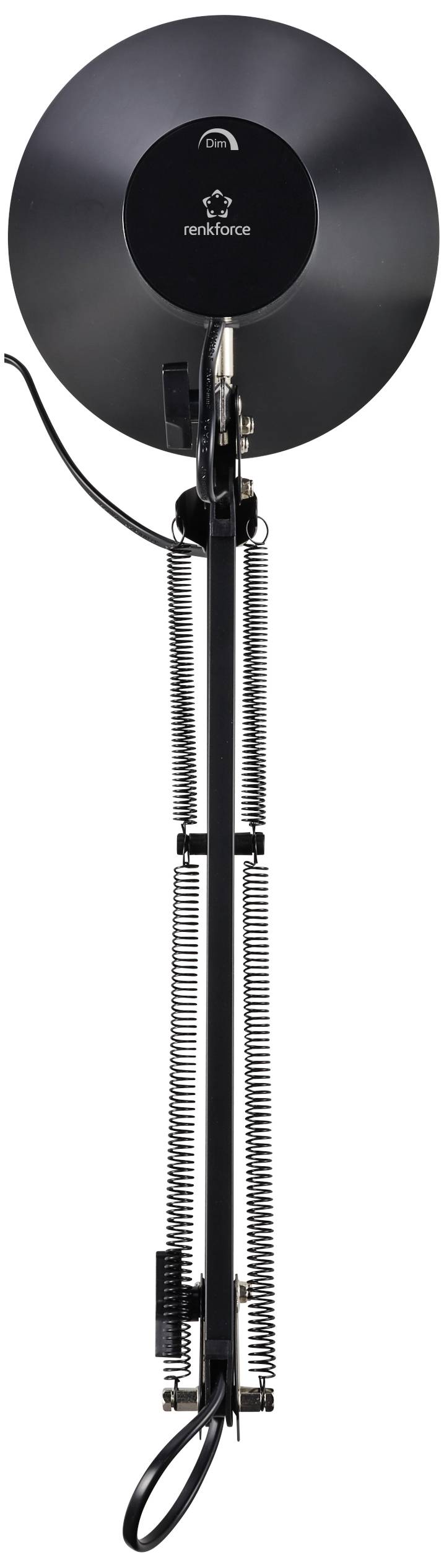 Renkforce RF-5846468 LED-Klemmleuchte 9W Schwarz