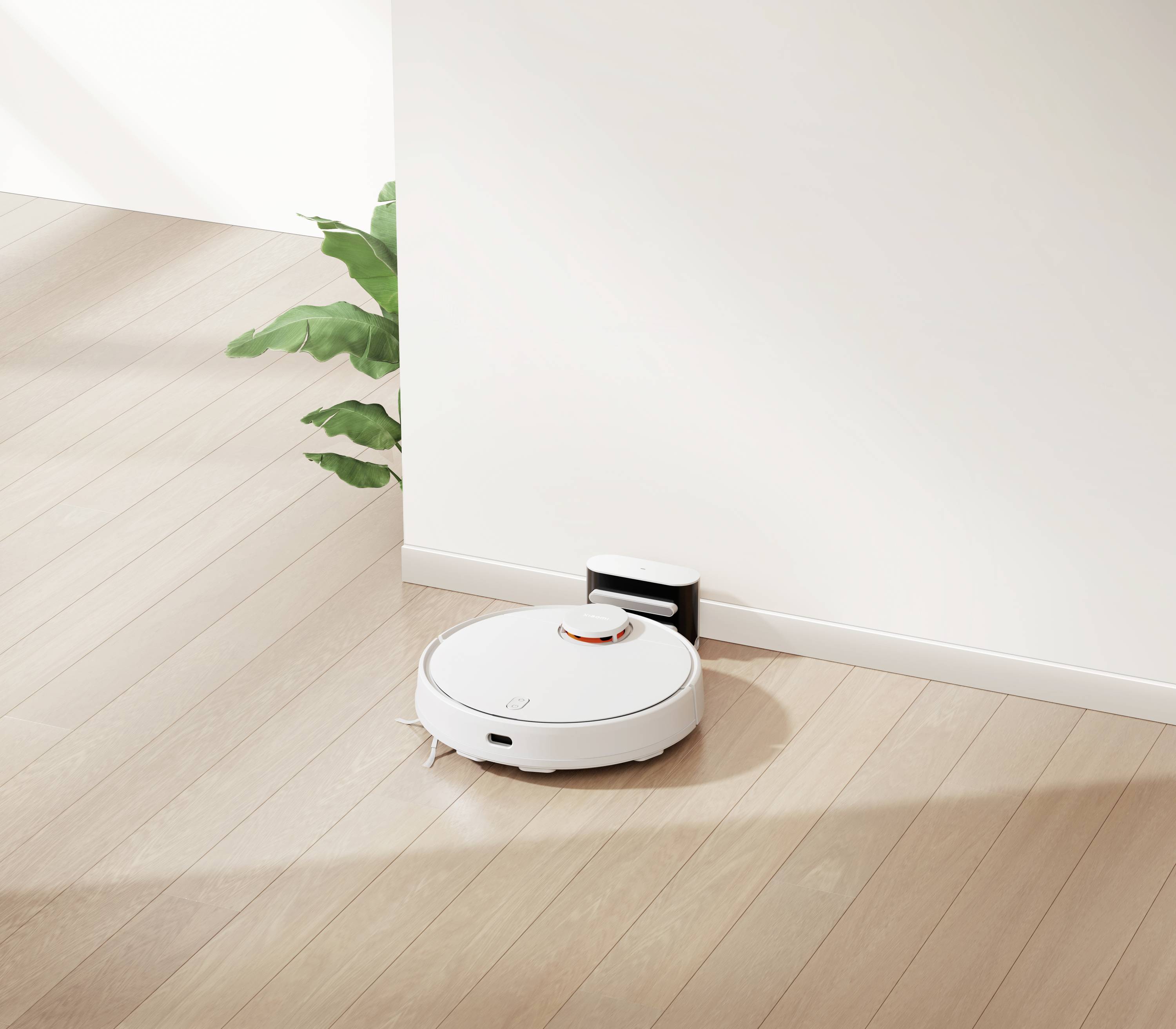 Xiaomi S10 Saug-und Wischroboter Weiß App gesteuert, Beutellos, mit Wischfunktion