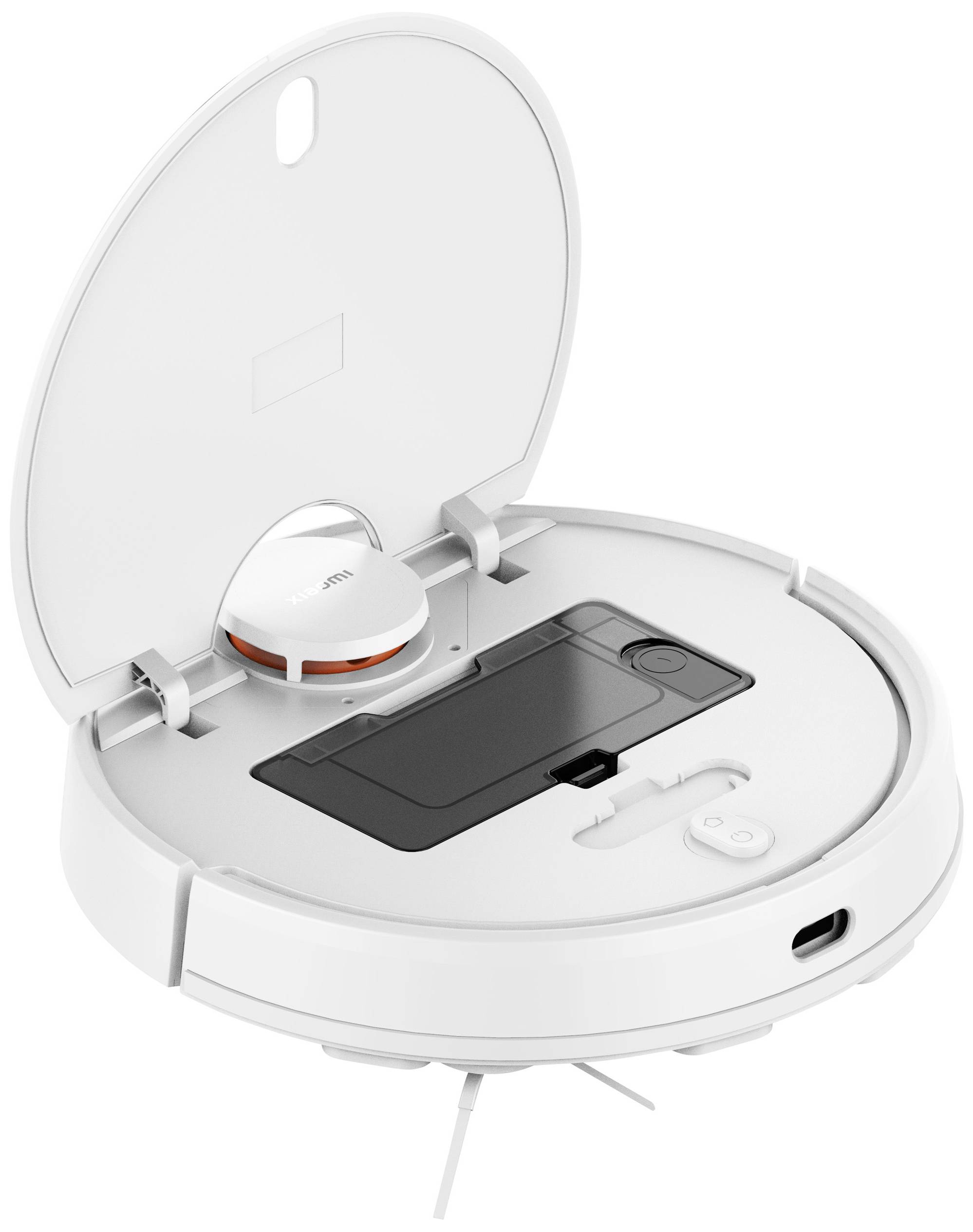Xiaomi S10 Saug-und Wischroboter Weiß App gesteuert, Beutellos, mit Wischfunktion