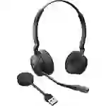Jabra Engage 55 SE Stereo Link400a MS On Ear Headset DECT, kabelgebunden Stereo Schwarz Noise Cancelling Mikrofon-Stummschaltung Jabra Engage 55 SE Stereo Link400a MS On Ear Headset DECT, kabelgebunden Stereo Schwarz Noise Cancelling Mikrofon-Stummschaltung