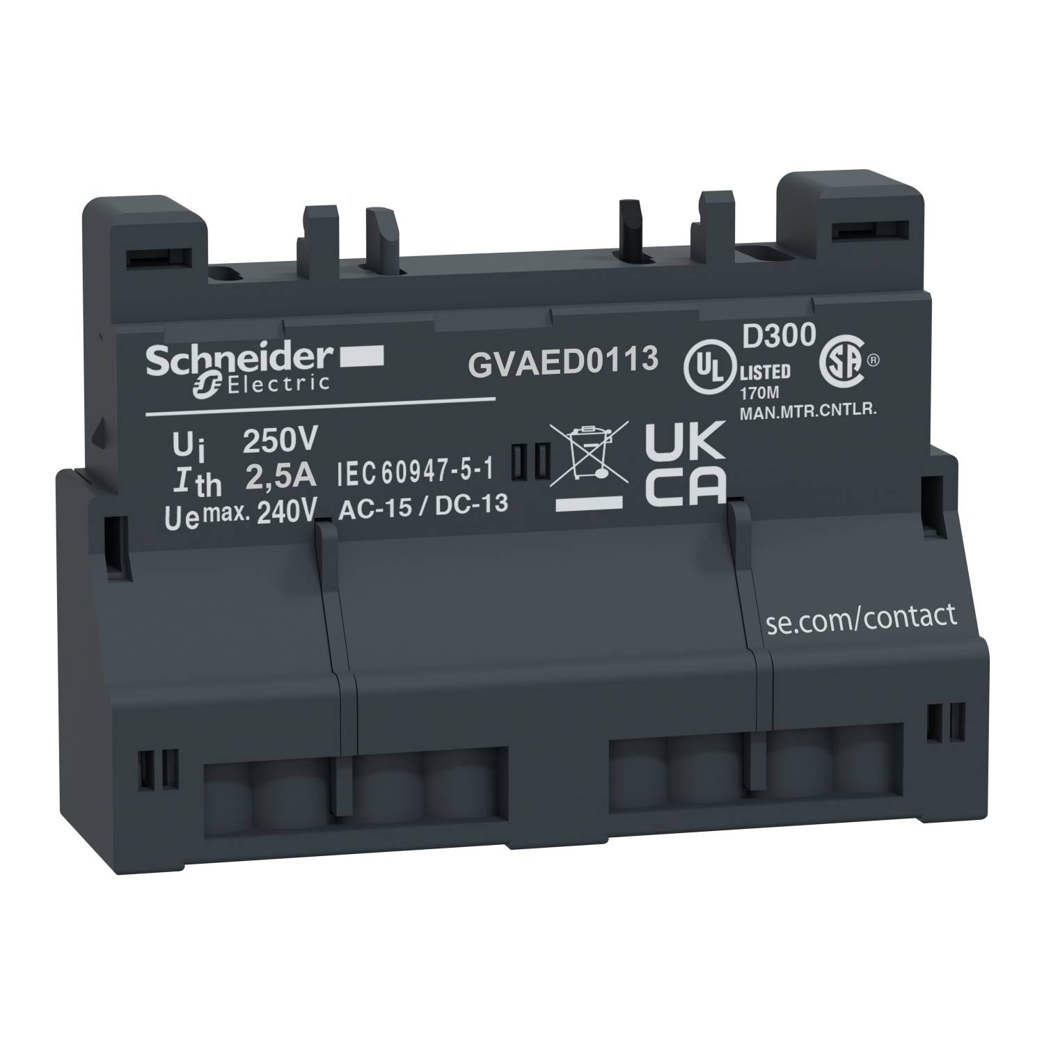 Schneider Electric GVAED0113 Hilfsschalter 1St.