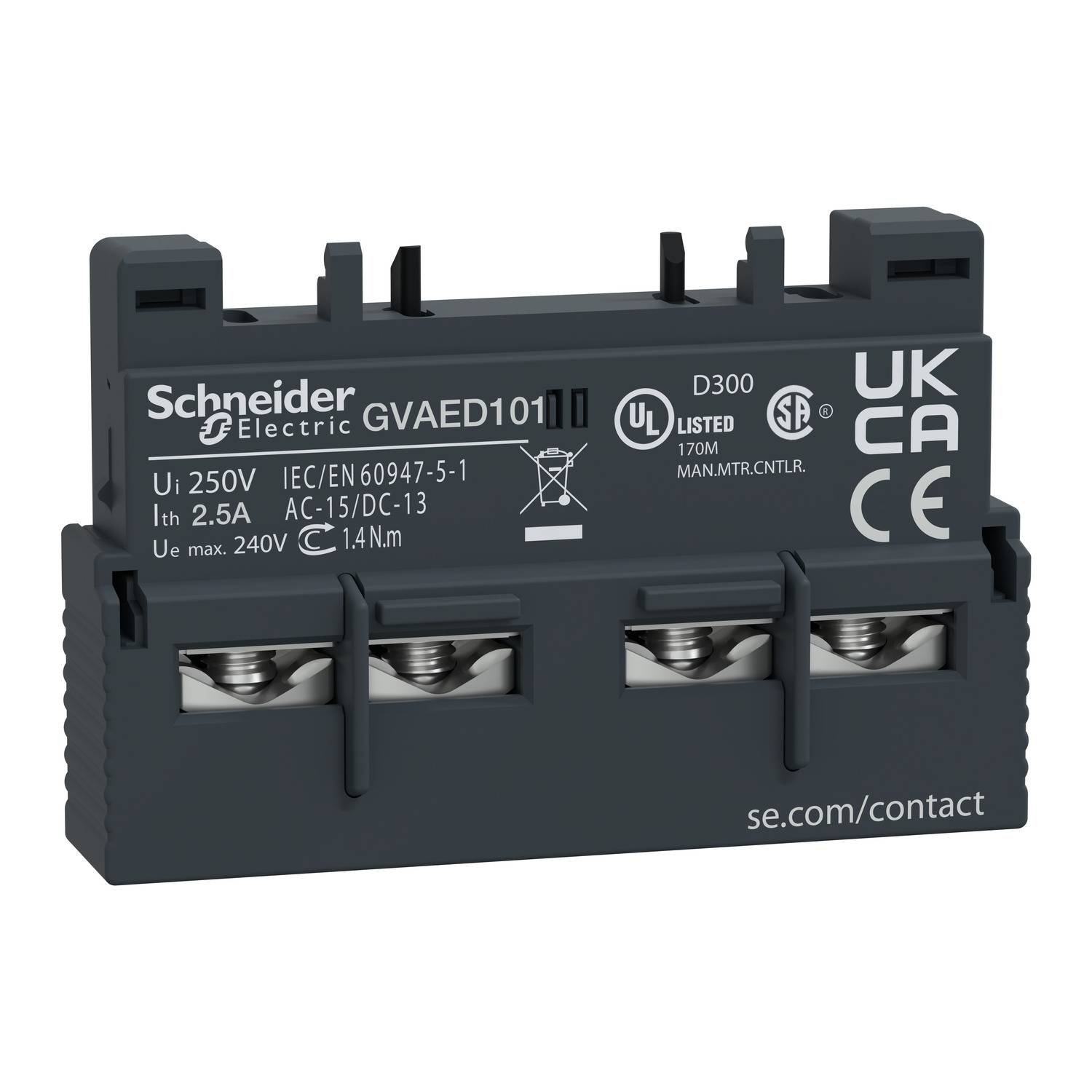 Schneider Electric GVAED101 Hilfsschalter 1 St.