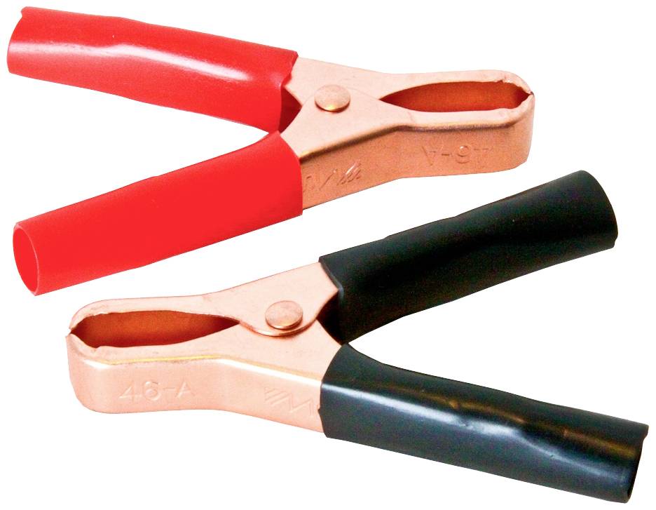 Mueller Electric 010032 Krokodilklemmen-Set Rot, Schwarz 1 Set