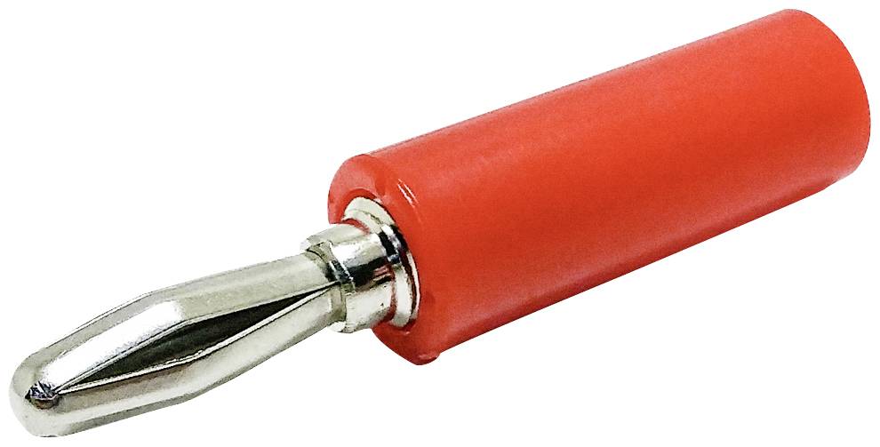 Mueller Electric BU-00243-2 Bananenstecker Rot Länge: 40.386mm 1St.