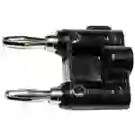 Mueller Electric BU-00247-0 Bananenstecker Schwarz Länge: 41.148mm 1St. Mueller Electric BU-00247-0 Bananenstecker Schwarz Länge: 41.148mm 1St.