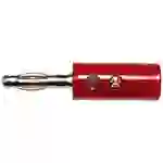 Mueller Electric BU-00249-2 Bananenstecker Rot Länge: 42.672mm Mueller Electric BU-00249-2 Bananenstecker Rot Länge: 42.672mm