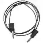 Mueller Electric BU-2020-A-60-0 Messleitung Bananenstecker 4mm Bananenstecker 4mm 1.5m Schwarz 1St. Mueller Electric BU-2020-A-60-0 Messleitung Bananenstecker 4mm Bananenstecker 4mm 1.5m Schwarz 1St.
