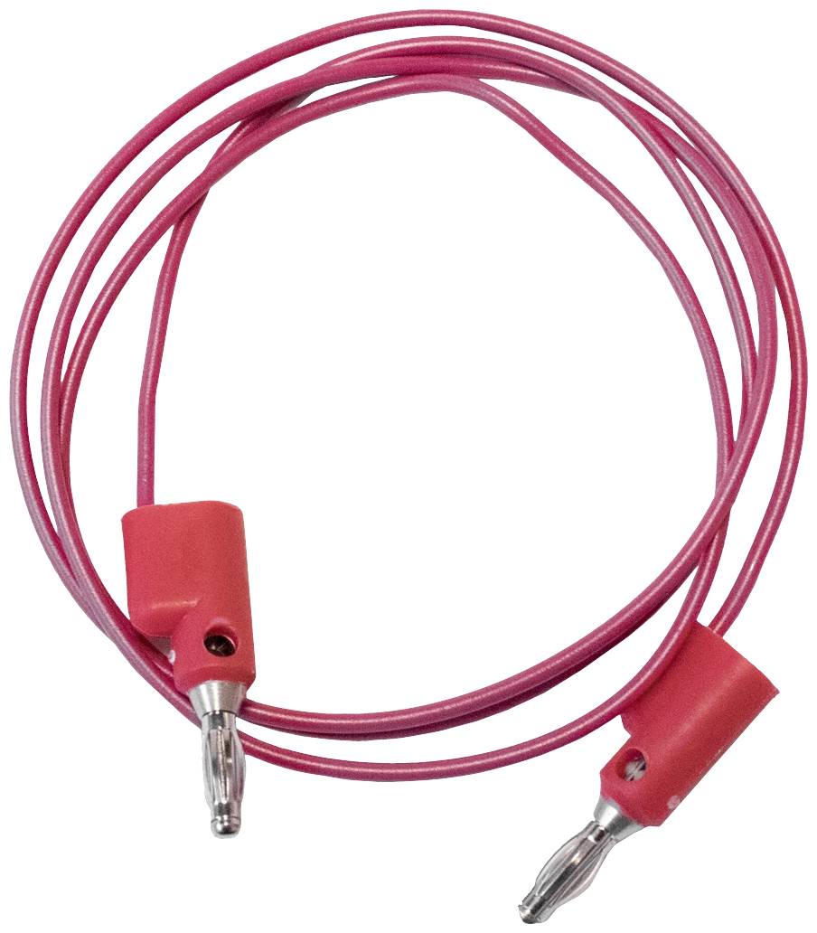 Mueller Electric BU-2020-A-60-2 Messleitung Bananenstecker 4 mm Bananenstecker 4 mm 1.5 m Rot 1 St.