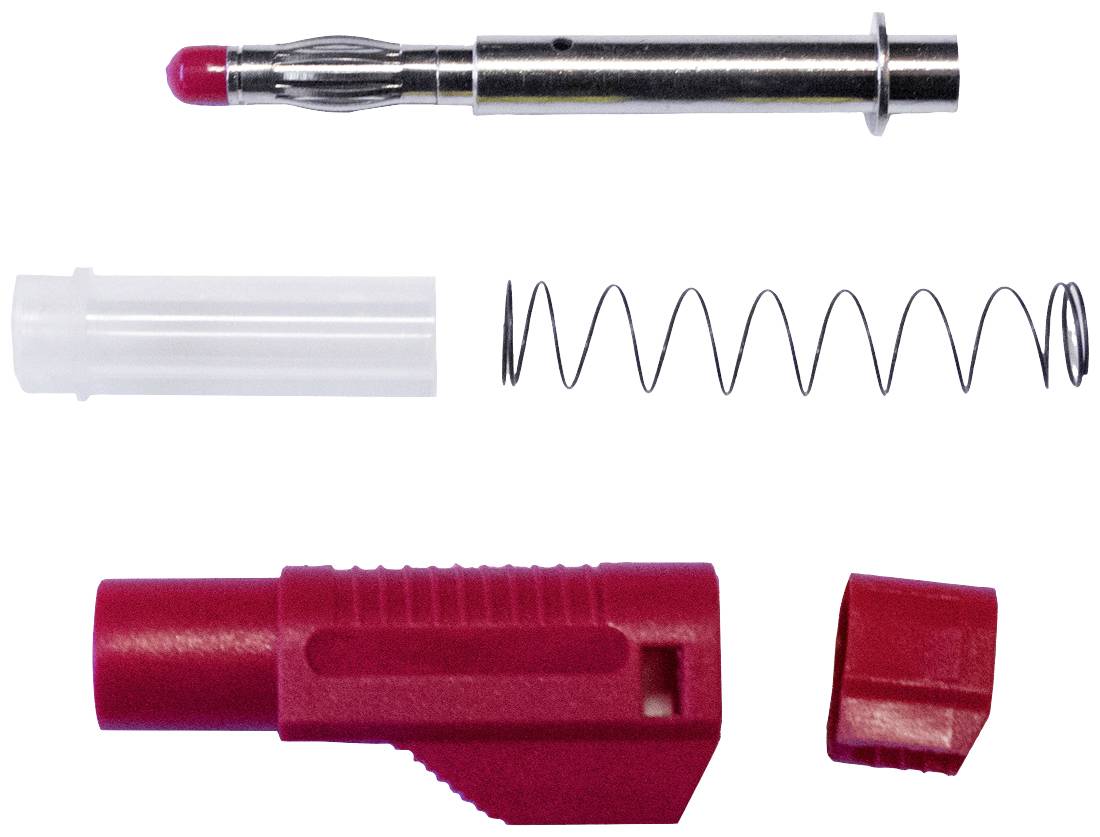 Mueller Electric BU-32614-2 Bananenstecker Rot