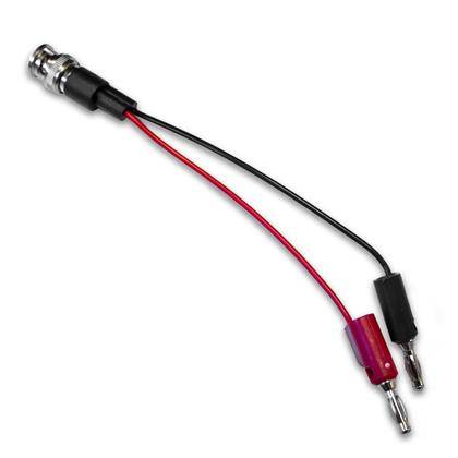 Mueller Electric BU-5120-A-4-0 Messleitung BNC-Stecker Bananenstecker 0.1m Schwarz, Rot 1St.
