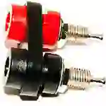 Mueller Electric BU-P2269 Bananenbuchse Rot, Schwarz 1St. Mueller Electric BU-P2269 Bananenbuchse Rot, Schwarz 1St.