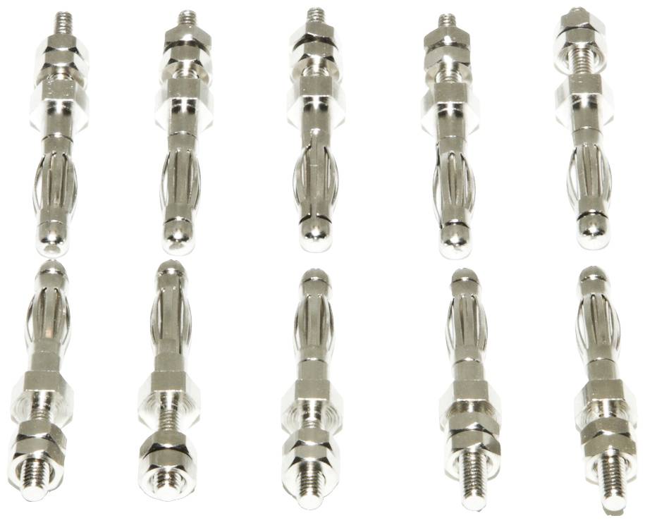 Mueller Electric BU-P72918 Bananenstecker Messing 10St.