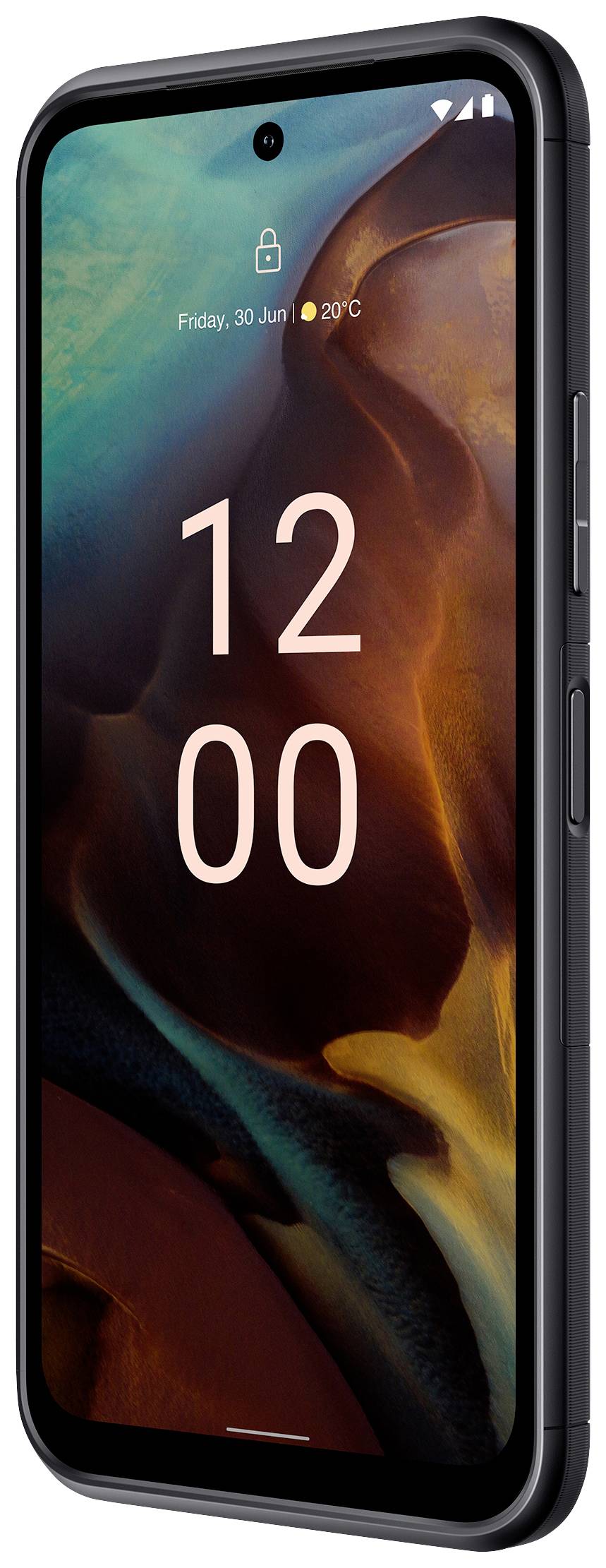 Nokia XR21 128 GB Schwarz 16.5 cm (6.49 Zoll) Outdoor Smartphone