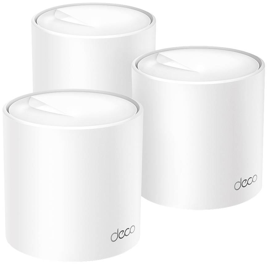 TP-LINK Deco X50 3er-Pack Mesh-Netzwerk 3000MBit/s 2.4GHz, 5GHz