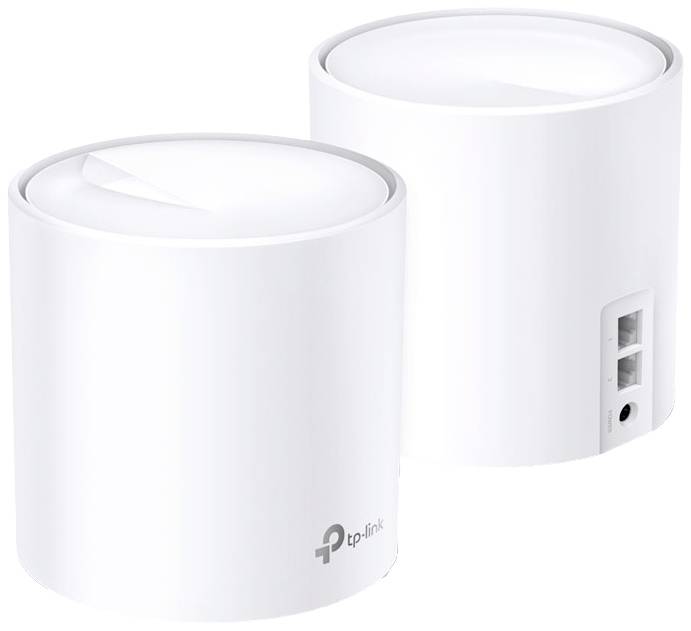 TP-LINK Deco X20 2er-Pack Mesh-Netzwerk 1800 MBit/s 2.4 GHz, 5 GHz