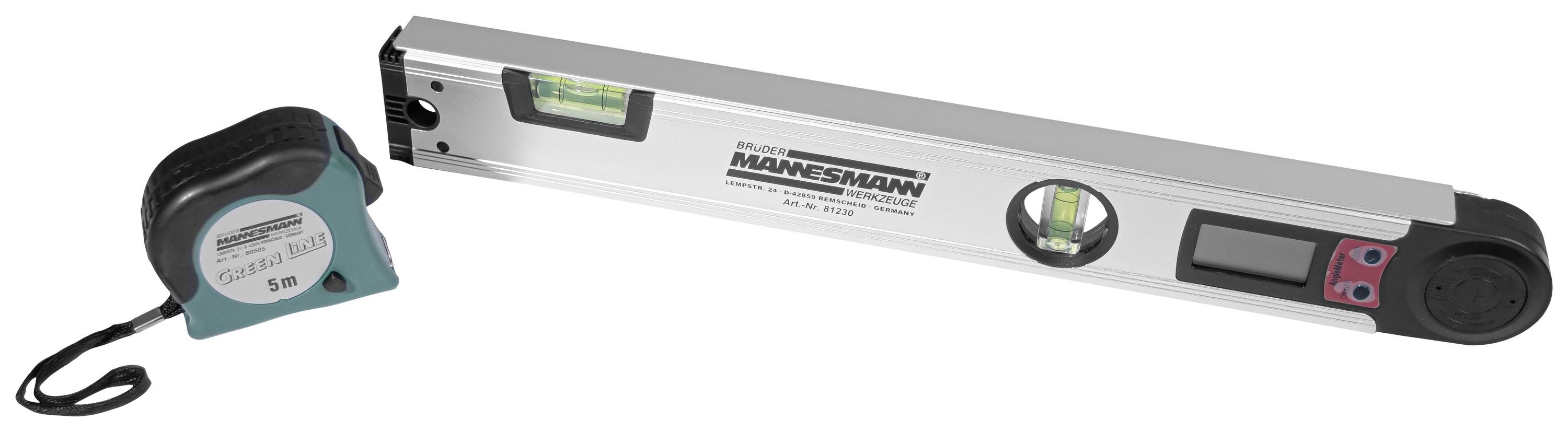 Brüder Mannesmann M81230 Digitaler Winkelmesser 225°