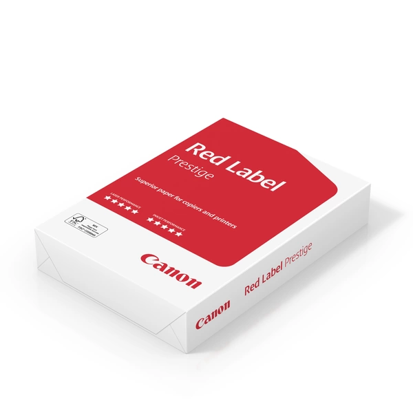 Canon Red Label Prestige 97005578 Universal Druckerpapier Kopierpapier DIN A3 80 g/m² 500 Blatt Weiß Canon Red Label Prestige 97005578 Universal Druckerpapier Kopierpapier DIN A3 80 g/m² 500 Blatt Weiß