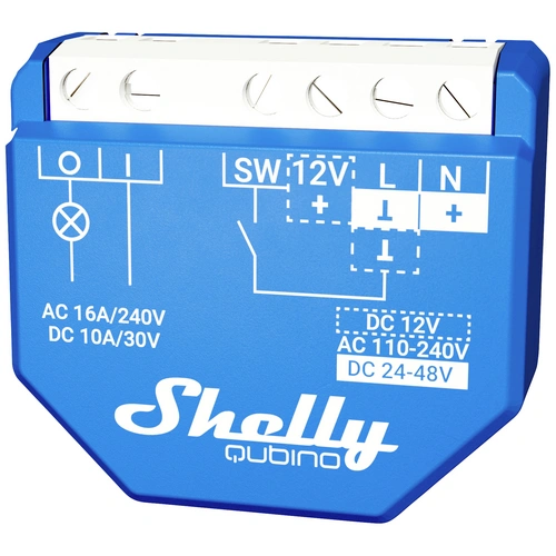 Shelly Qubino Wave 1 Schaltaktor Z-Wave, Z-Wave+ Shelly Qubino Wave 1 Schaltaktor Z-Wave, Z-Wave+