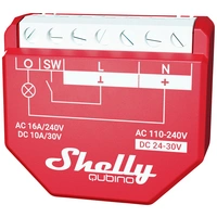 Shelly Qubino Wave 1PM Schaltaktor Z-Wave, Z-Wave+ Shelly Qubino Wave 1PM Schaltaktor Z-Wave, Z-Wave+
