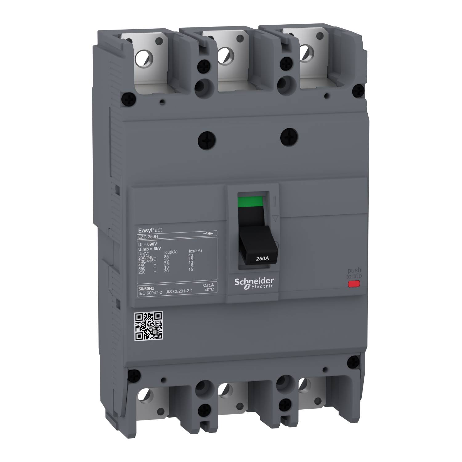 Schneider Electric EZC250H3160 Leistungsschalter 1St.