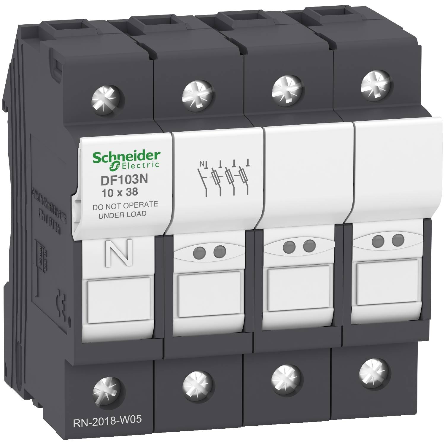 Schneider Electric DF103N Sicherungshalter 3 St.