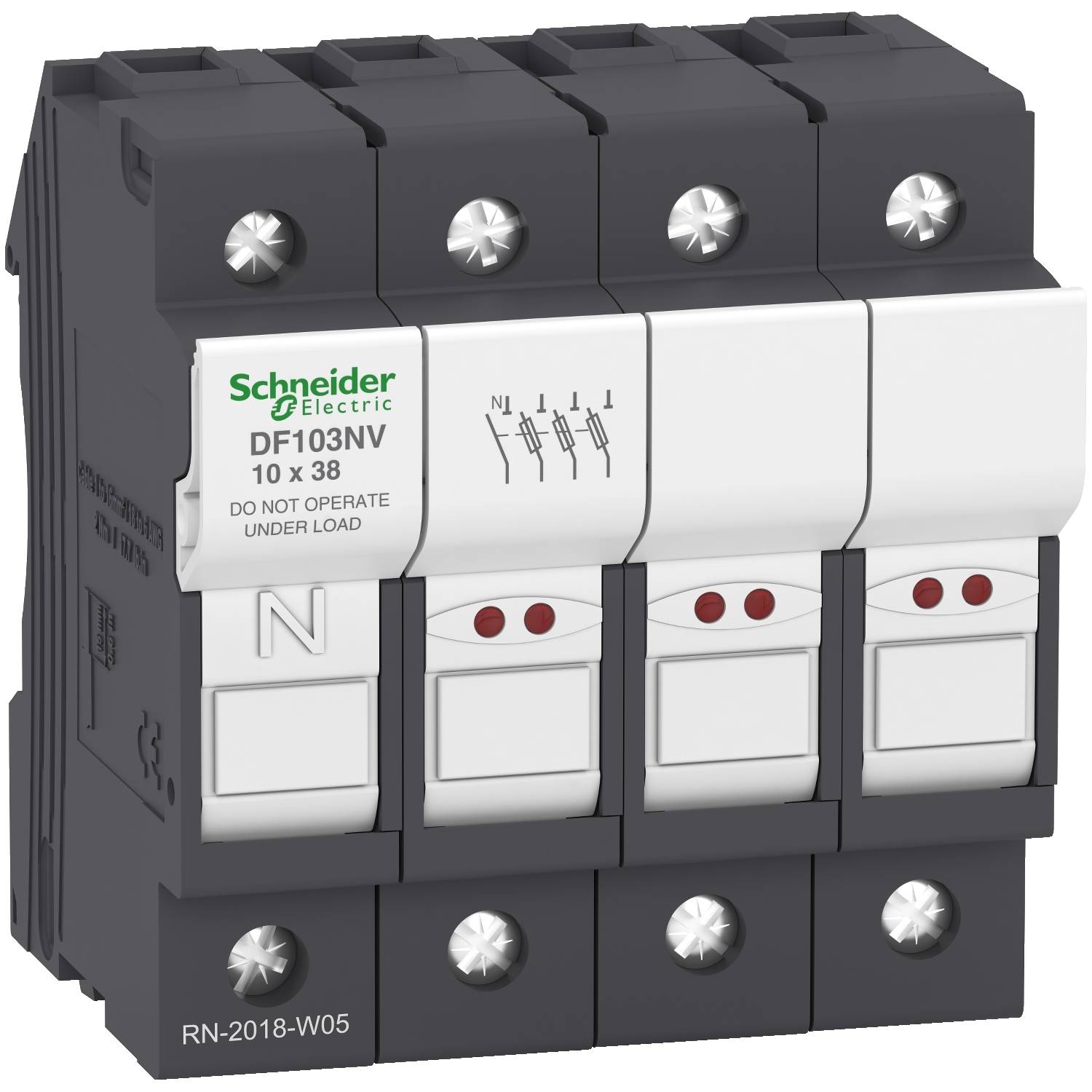 Schneider Electric DF103NV Sicherungshalter 3St.