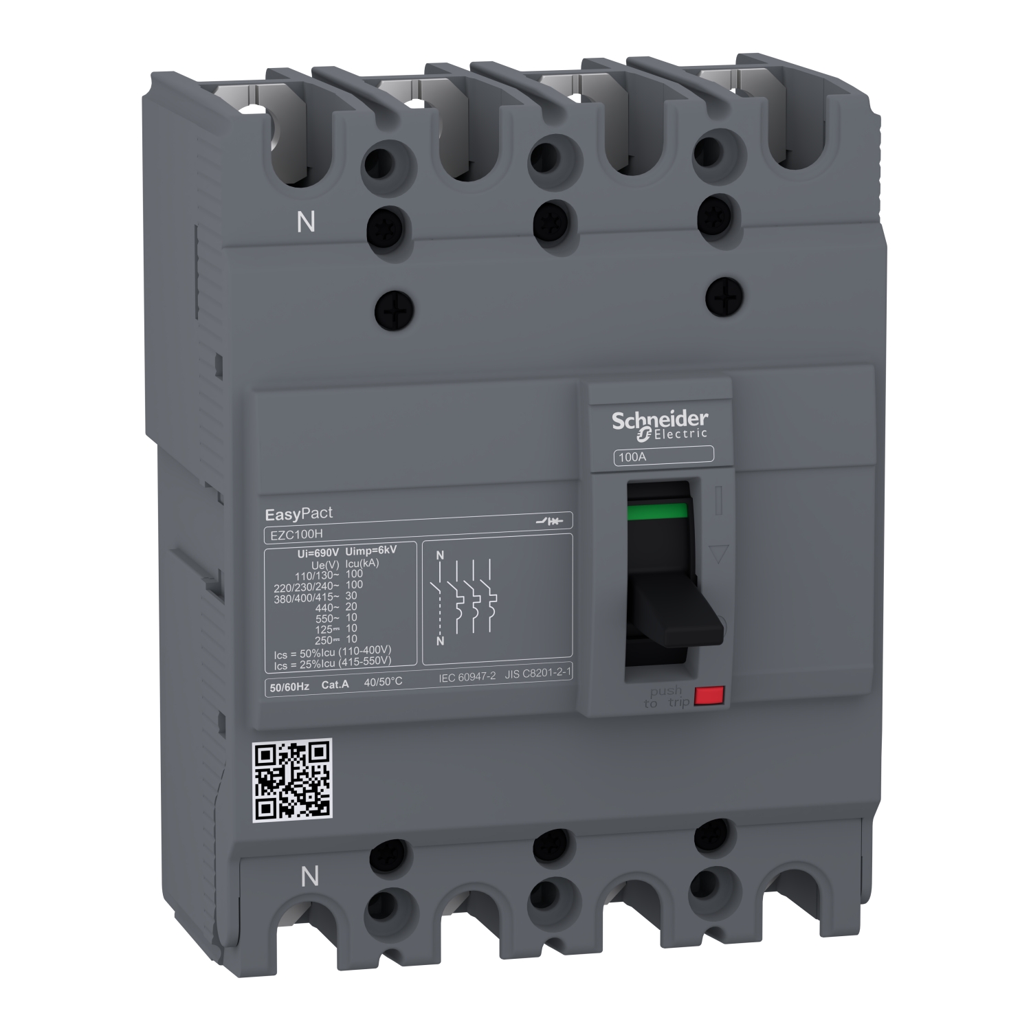 Schneider Electric EZC100H4020 Leistungsschalter 1St.