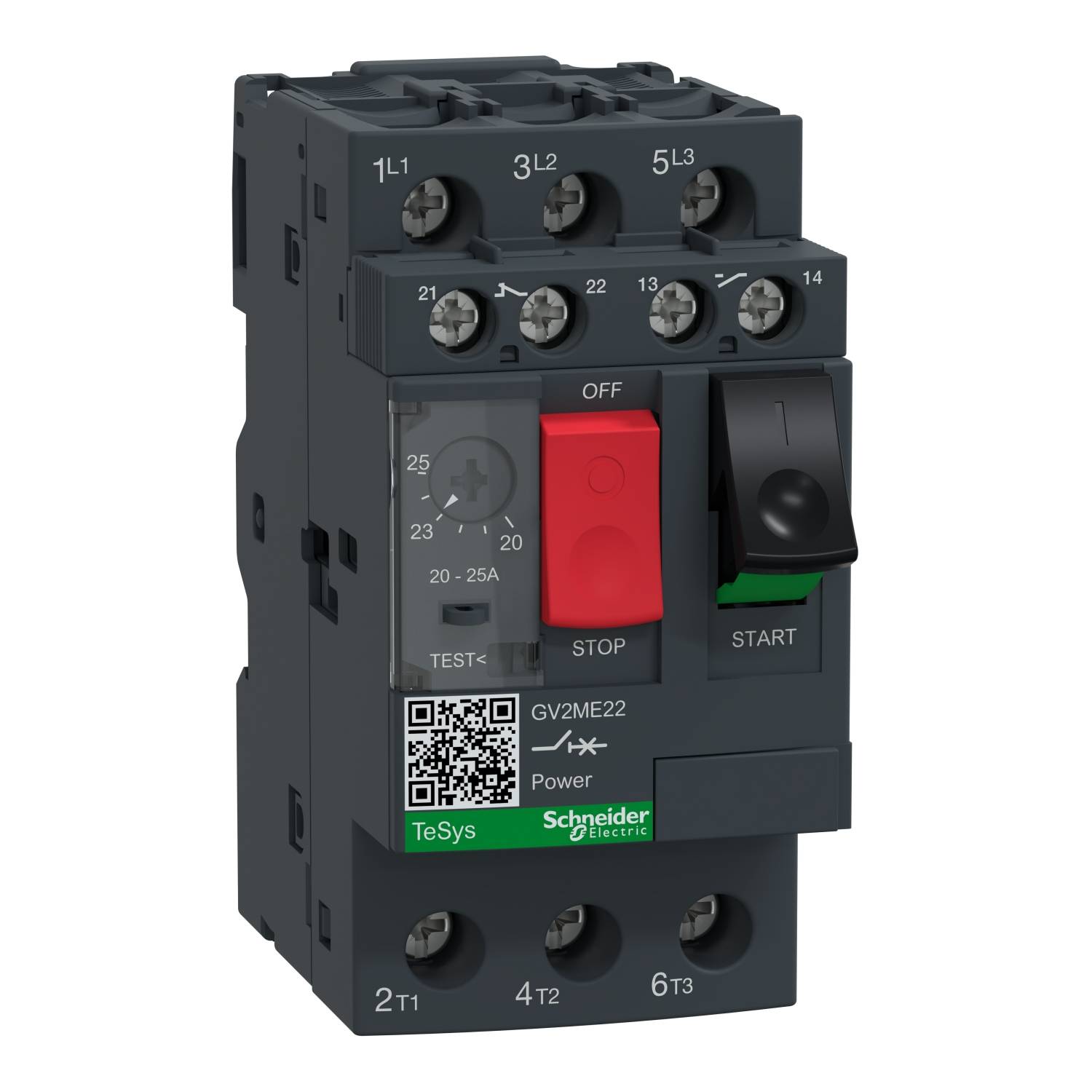 Schneider Electric GV2ME22AE11TQ Leistungsschalter 24St.