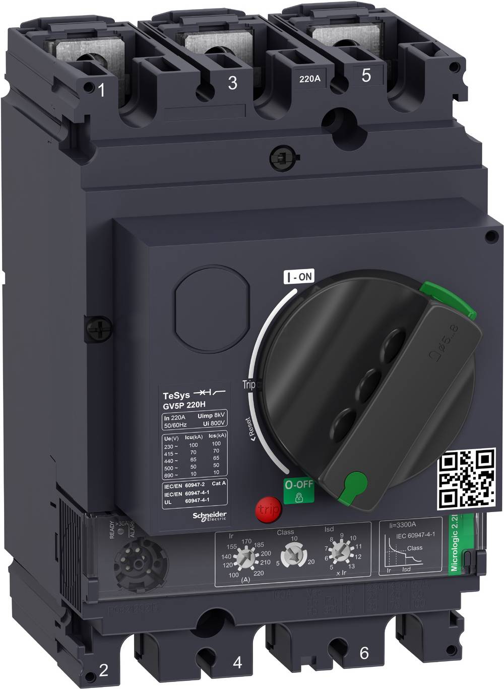 Schneider Electric GV5P220H Motorschutzrelais 1St.