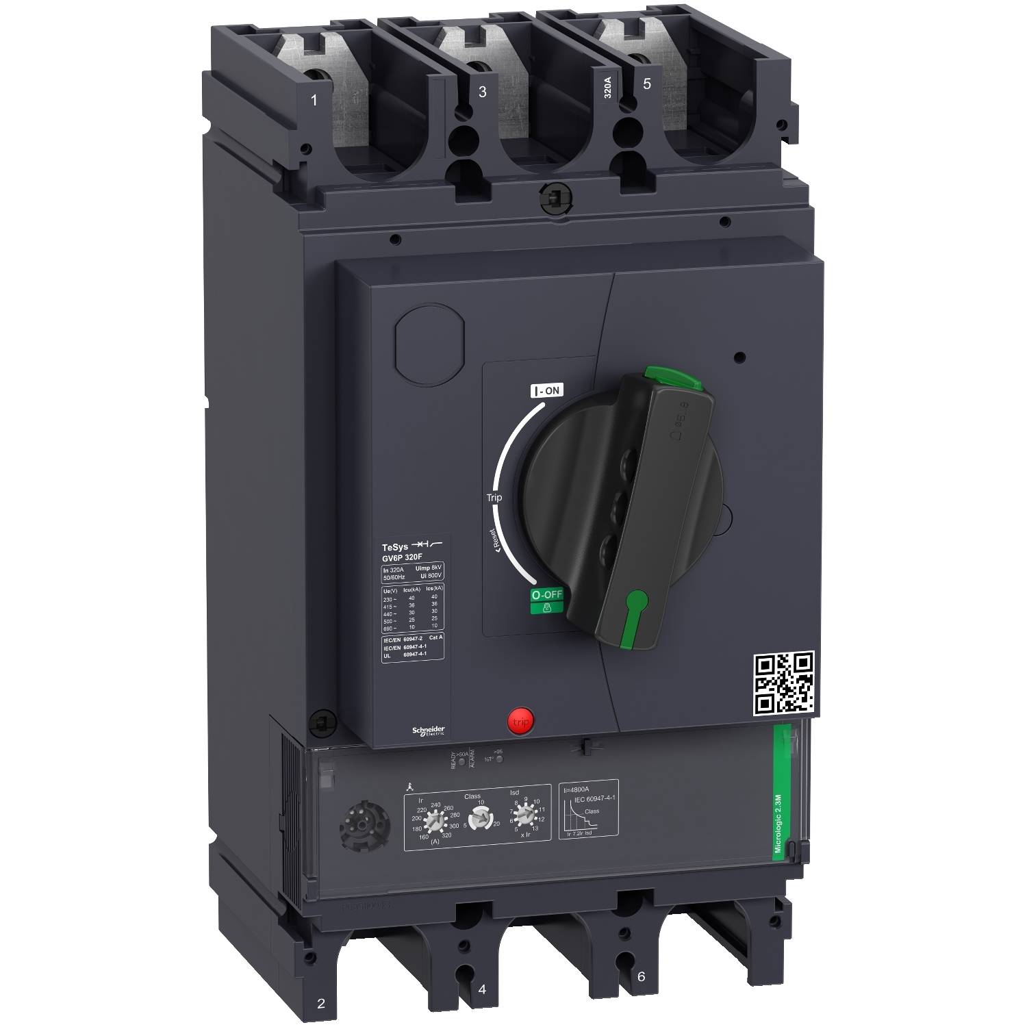 Schneider Electric GV6P320F Motorschutzrelais 1St.