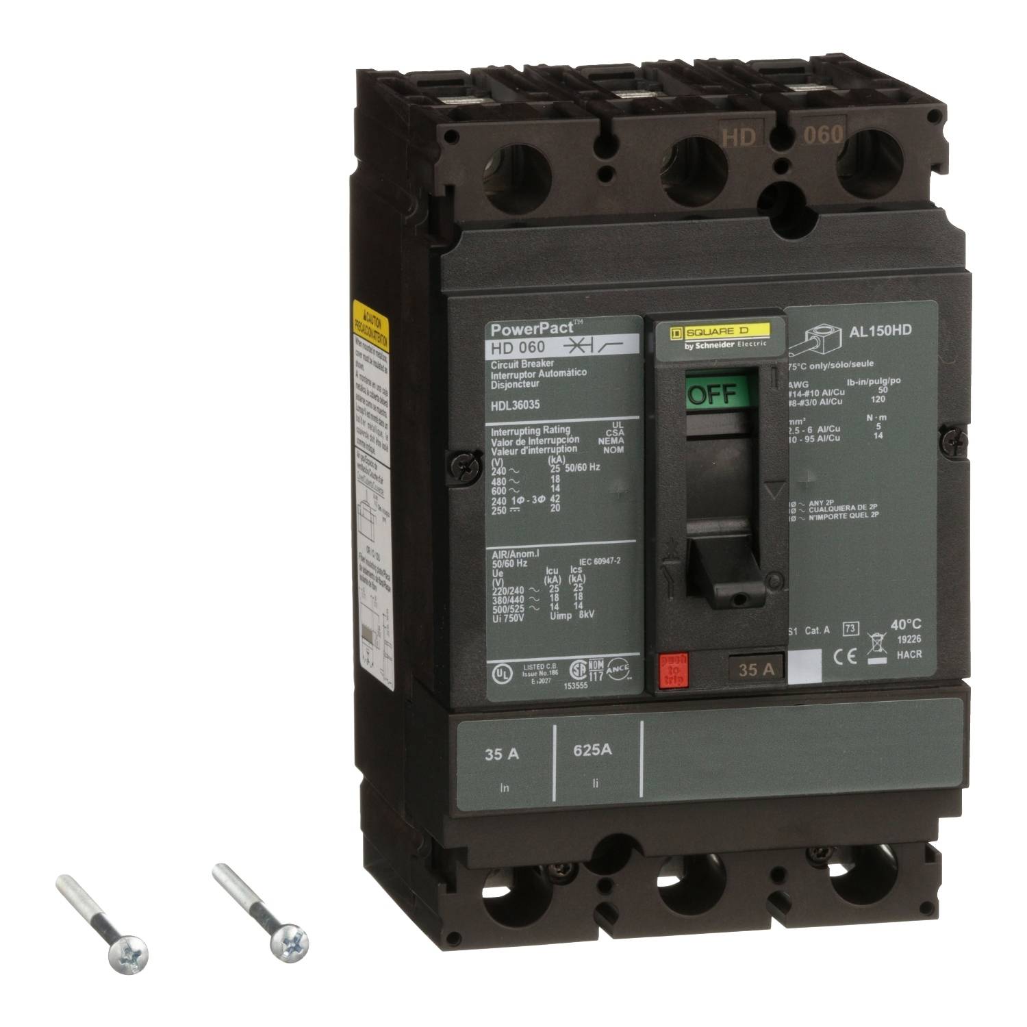 Schneider Electric HDL36035 Leistungsschalter 1St.