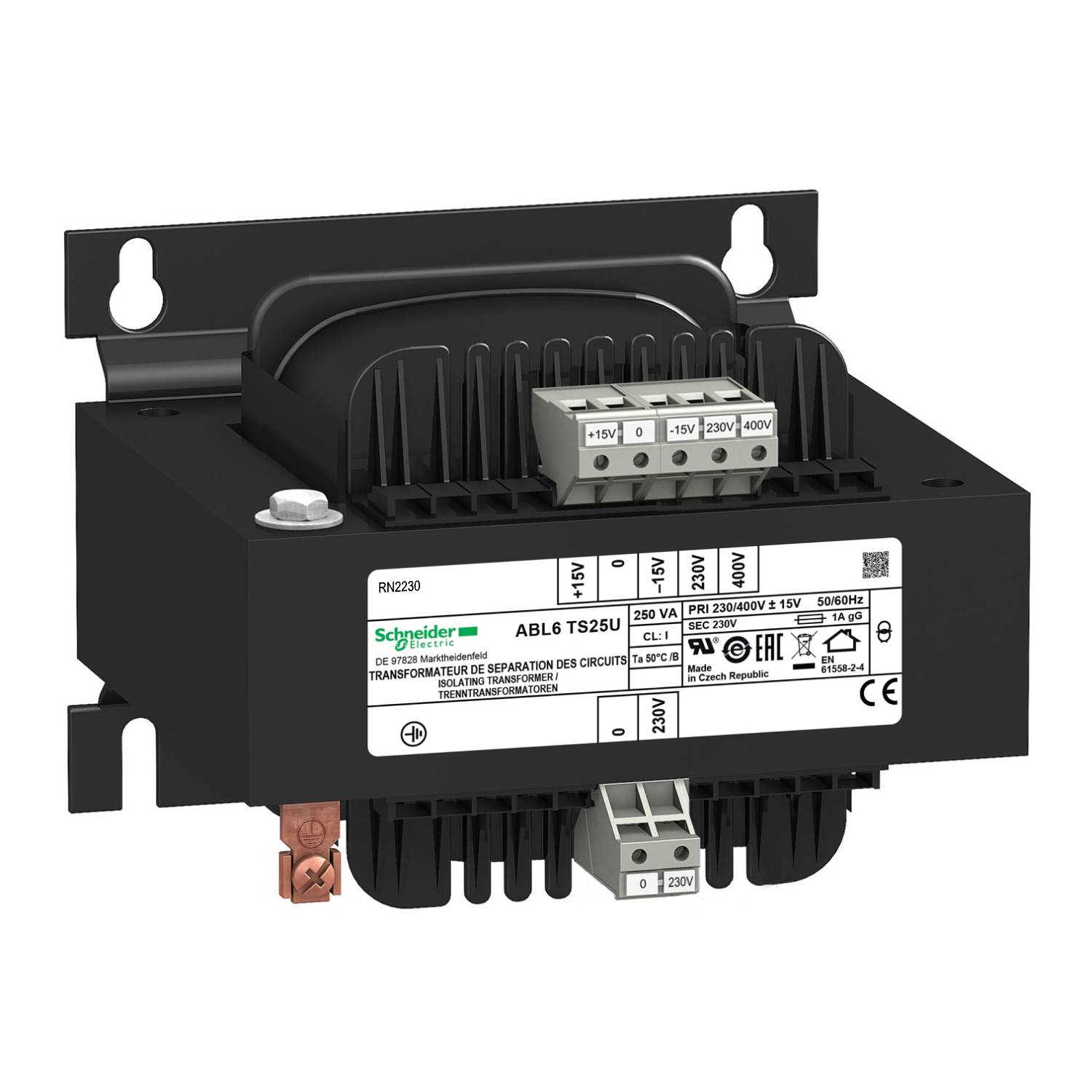 Schneider Electric ABL6TS25U Sicherheitstransformator, Steuertransformator