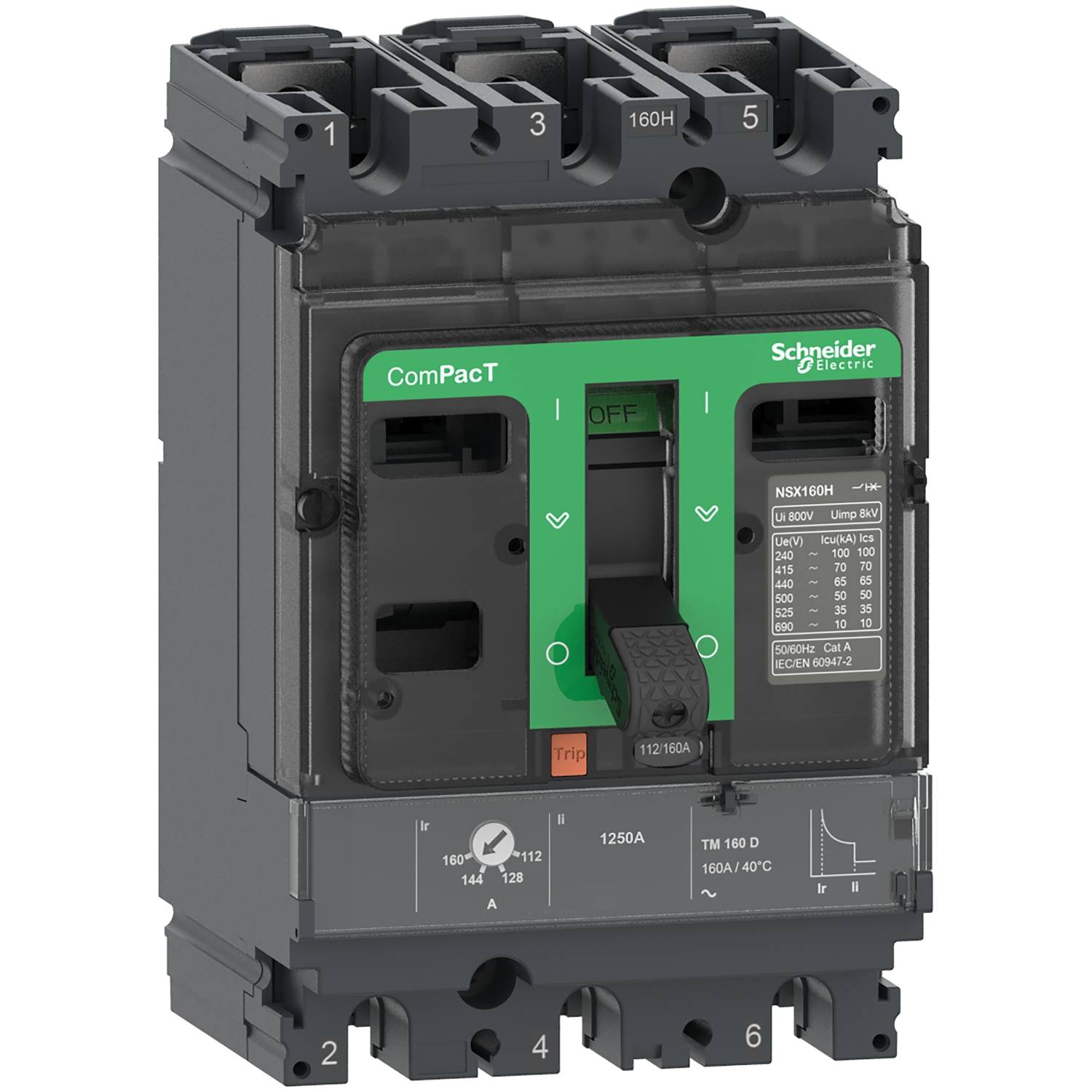 Schneider Electric C10F3TM025 Leistungsschalter 1 St.