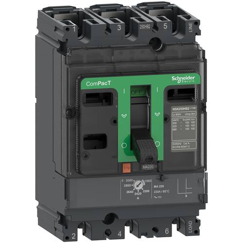 Schneider Electric C10N3MA100 Leistungsschalter 1 St.